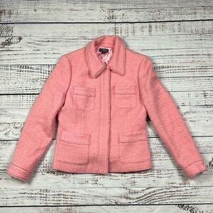 Classiques‎ entier pink wool blend blazer size 10